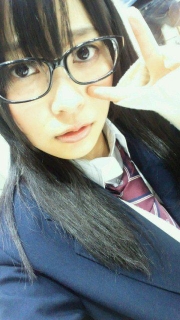 【美少女】メガネも似合う爽やか美少女www田島芽瑠ちゃんの自撮り画像！