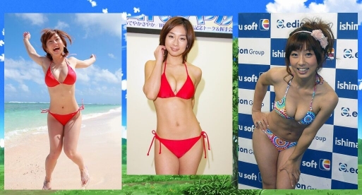ターシャのビキニ姿