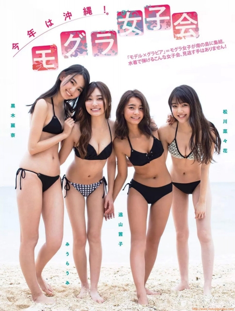 今年は沖縄「モデル×グラビア」=モグラ女子が南の島に集結。 水着で弾けるこんな女子会、見逃す手はありません!