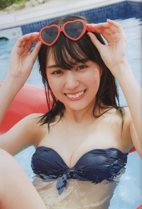 S級美少女・賀喜遥香の水着画像70枚【ビキニ姿が可愛すぎてやばいです！】