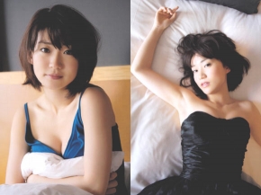 大島優子とホテルで二人っきりでセクロス突入寸前のグラビア画像