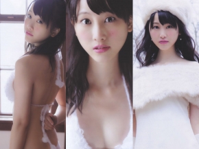 AKB内で純白の衣装が一番似合うと評判の松井玲奈(２１)のグラビア画像