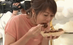 久保田直子アナの熱々たこ焼き芸